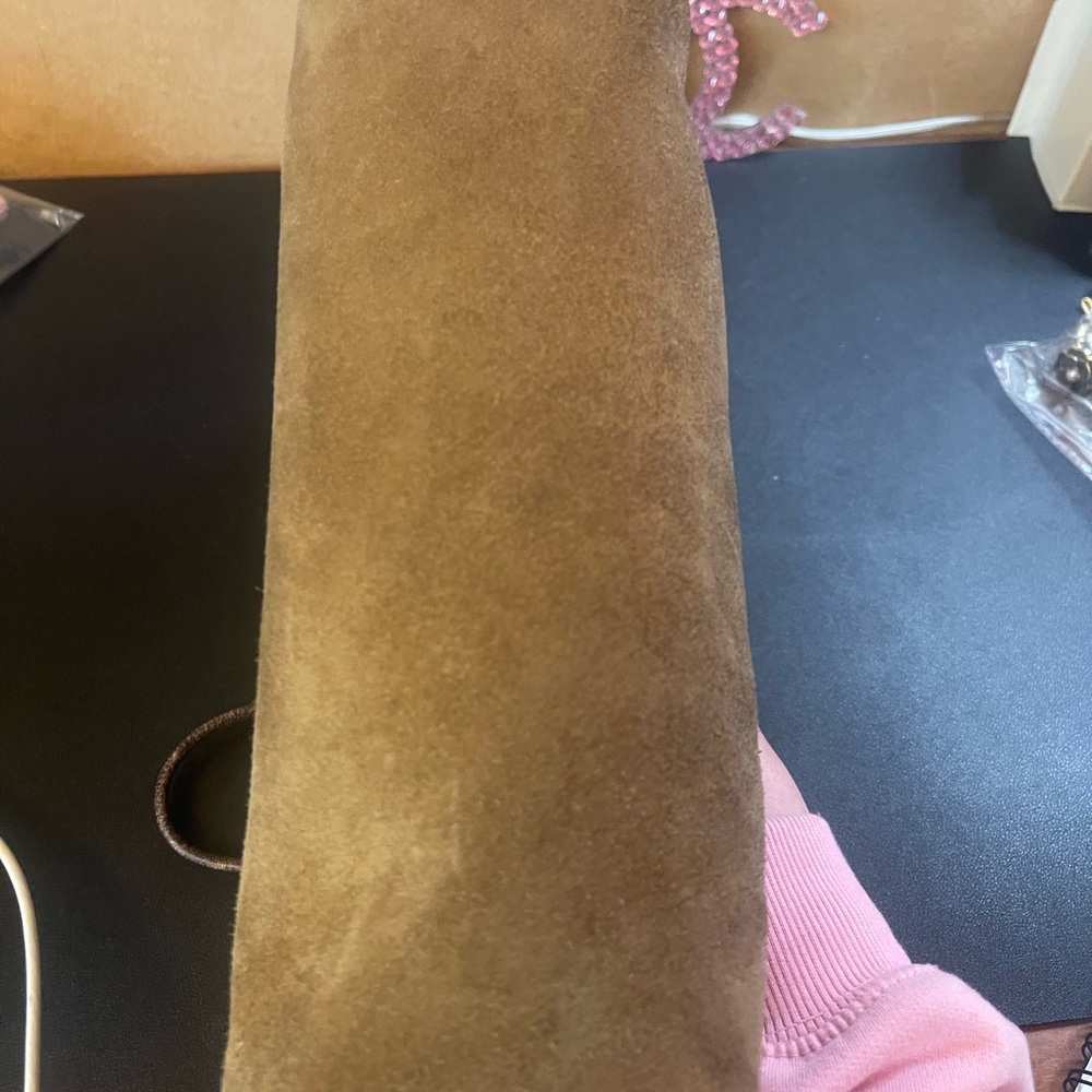 Authentic Loewe Suede & leather Designer Bag - Picture 6 of 7